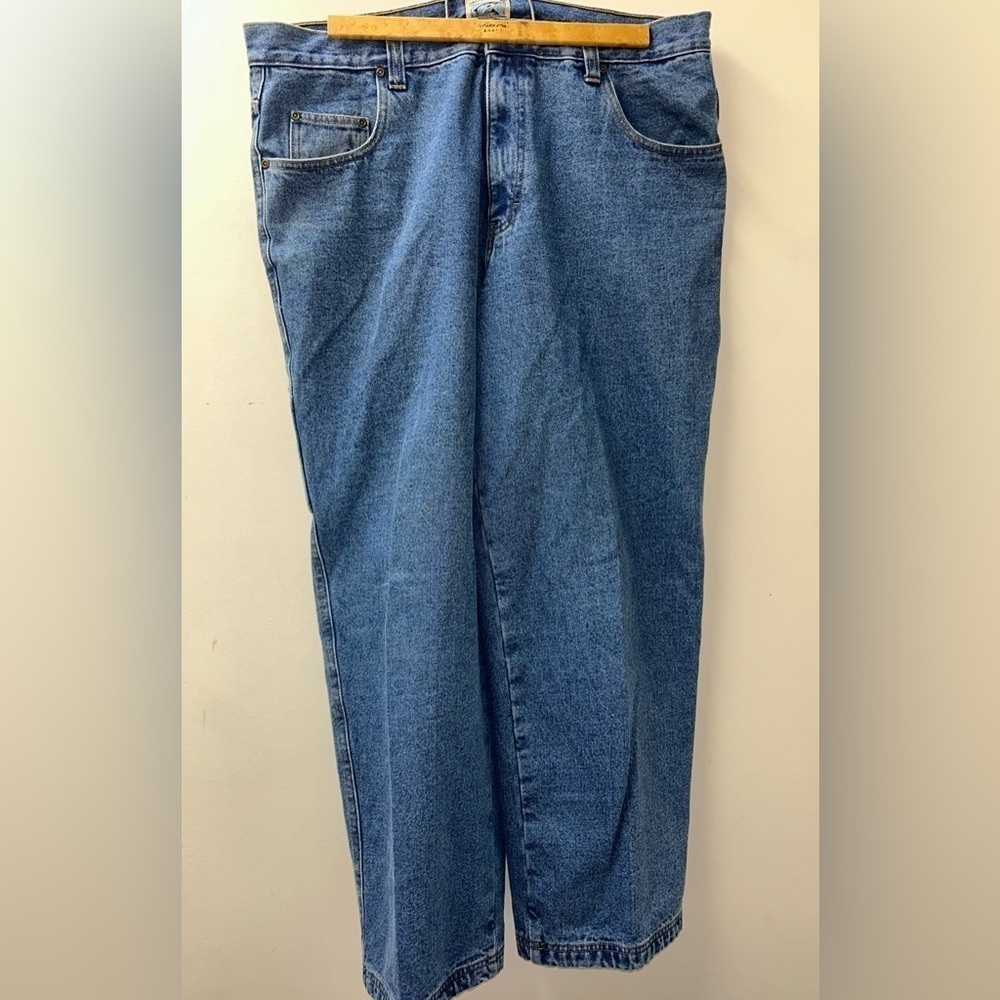 Salmon River Traders Blanket Lined Carpenter Jeans Medium Wash 38x30 - Picture 3 of 6